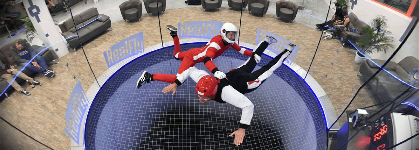 Allenamento nel wind tunnel indoor